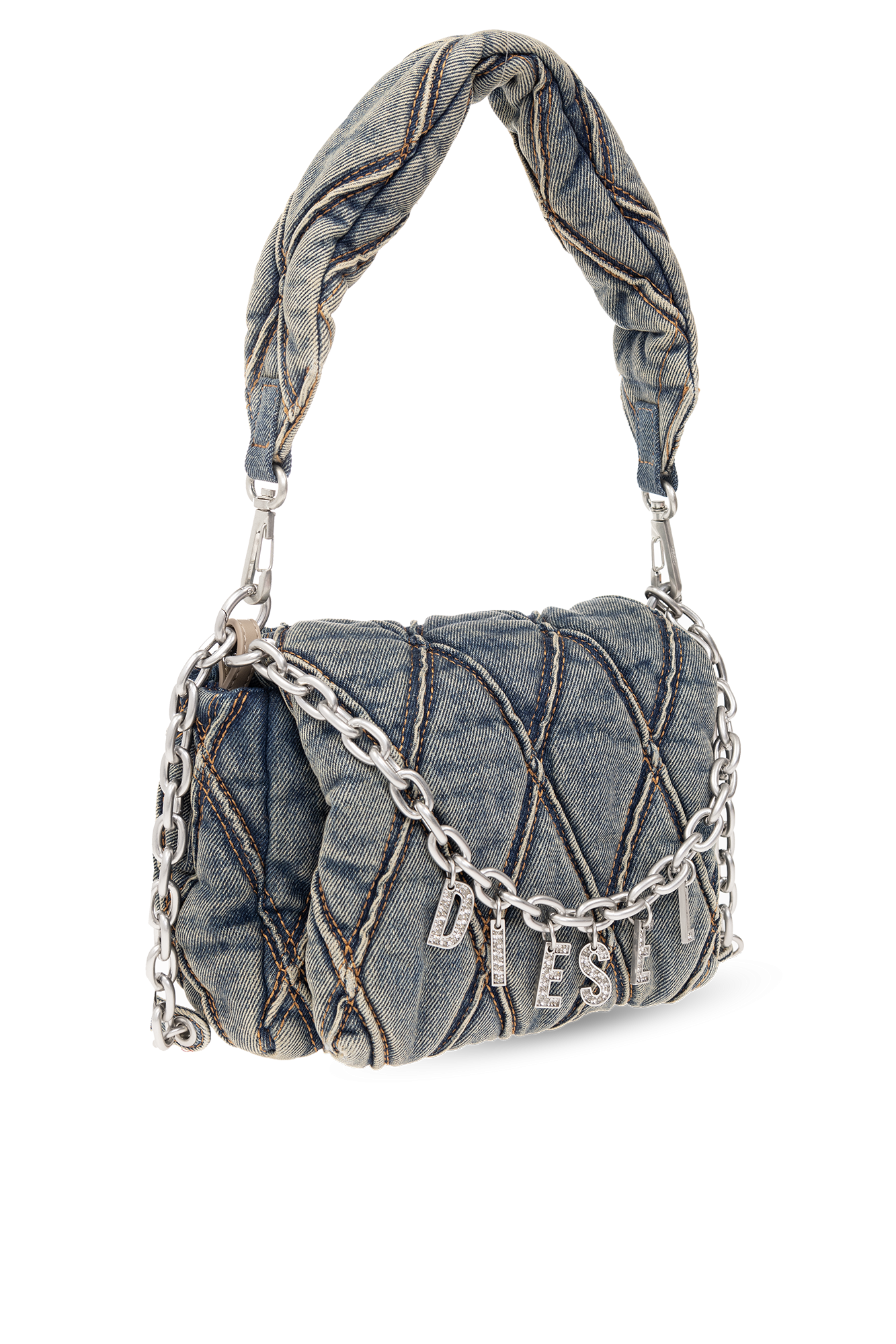 Diesel 'CHARM-D' denim shoulder bag | Women's | Vitkac